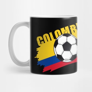 Colombia Soccer Colombia Futbol Football Colombian soccer Flag Jersey Mug